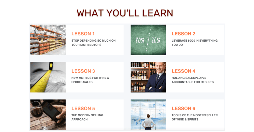 What Youll Learn in the Modern Sales Playbook for Wine and Spirits